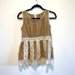 Cute lace tank